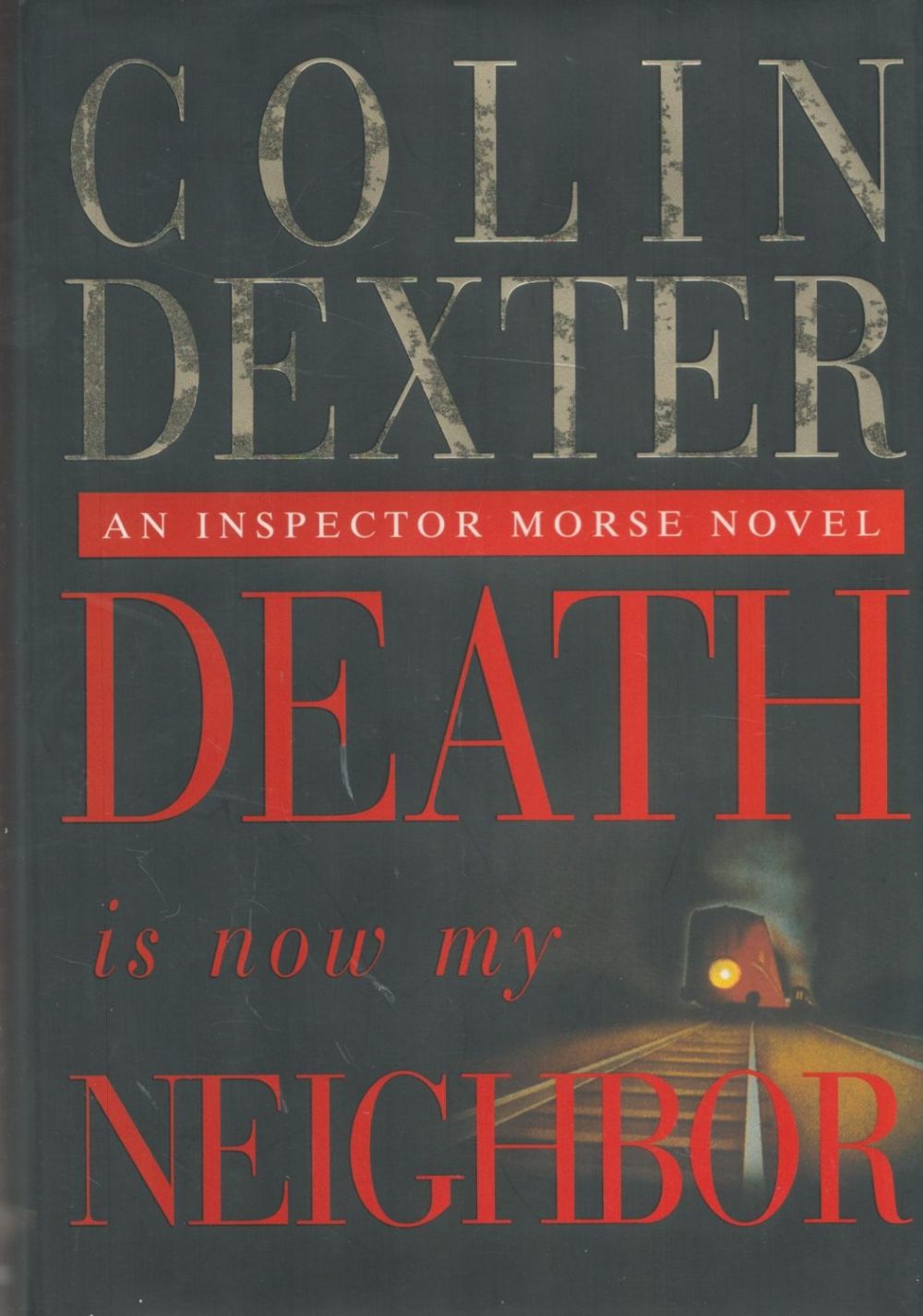 Lot 198: Colin Dexter Signed Book Death is Now My...