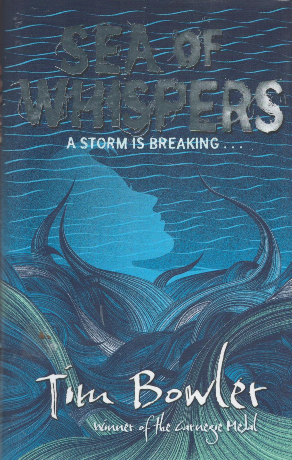Lot 204: Tim Bowler Signed Book Sea of Whispers Hardback...