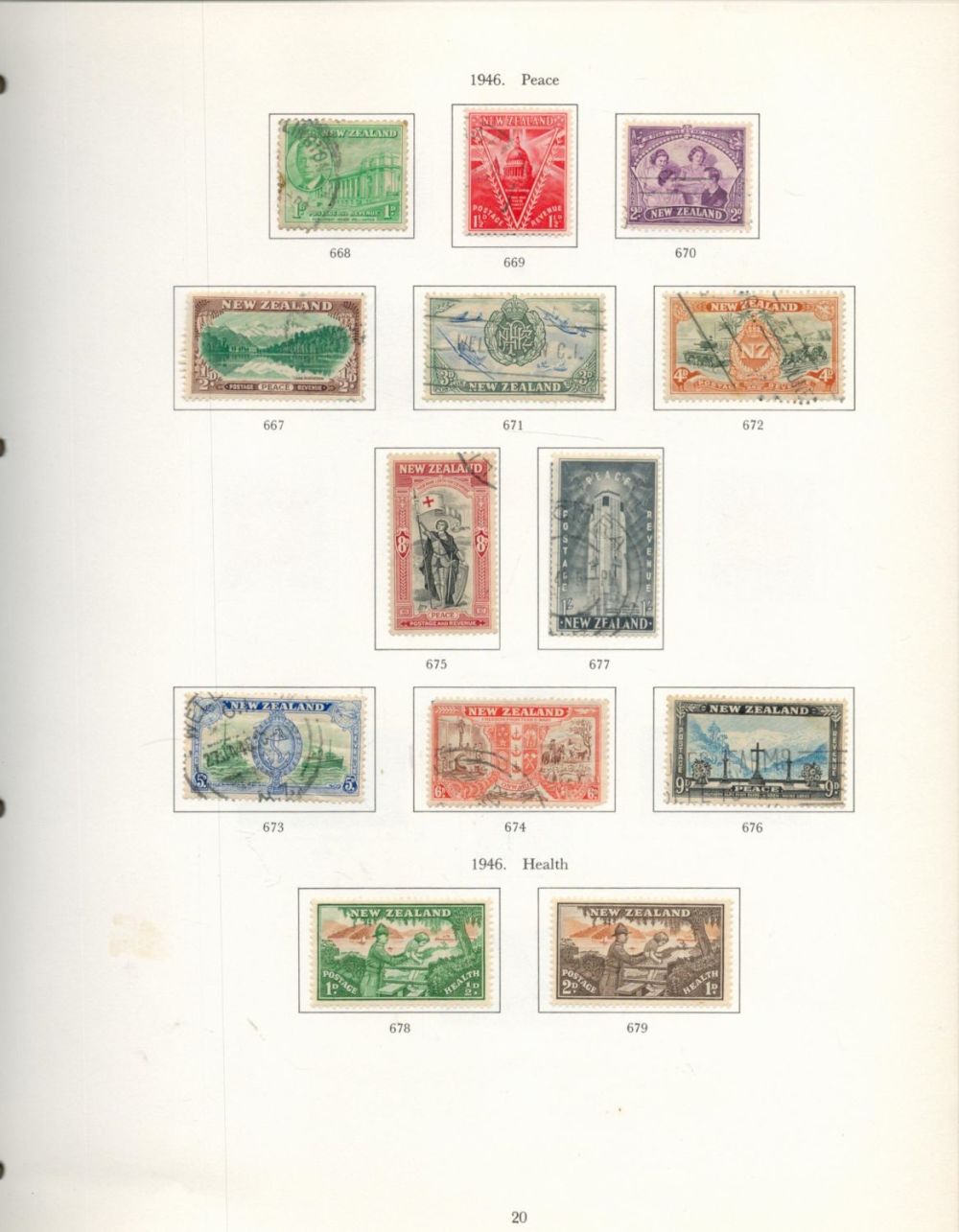 Lot 269: New Zealand Mint and Used Stamps in a...