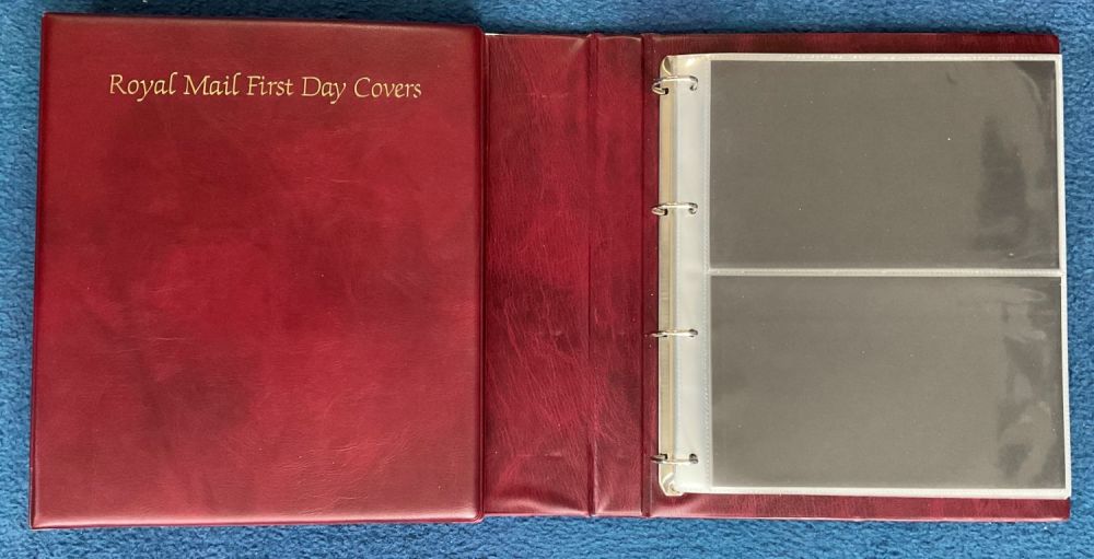 Lot 353: 2 x Royal Mail First Day Covers Albums...