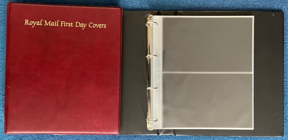 Lot 354: 2 x Royal Mail First Day Covers Albums...
