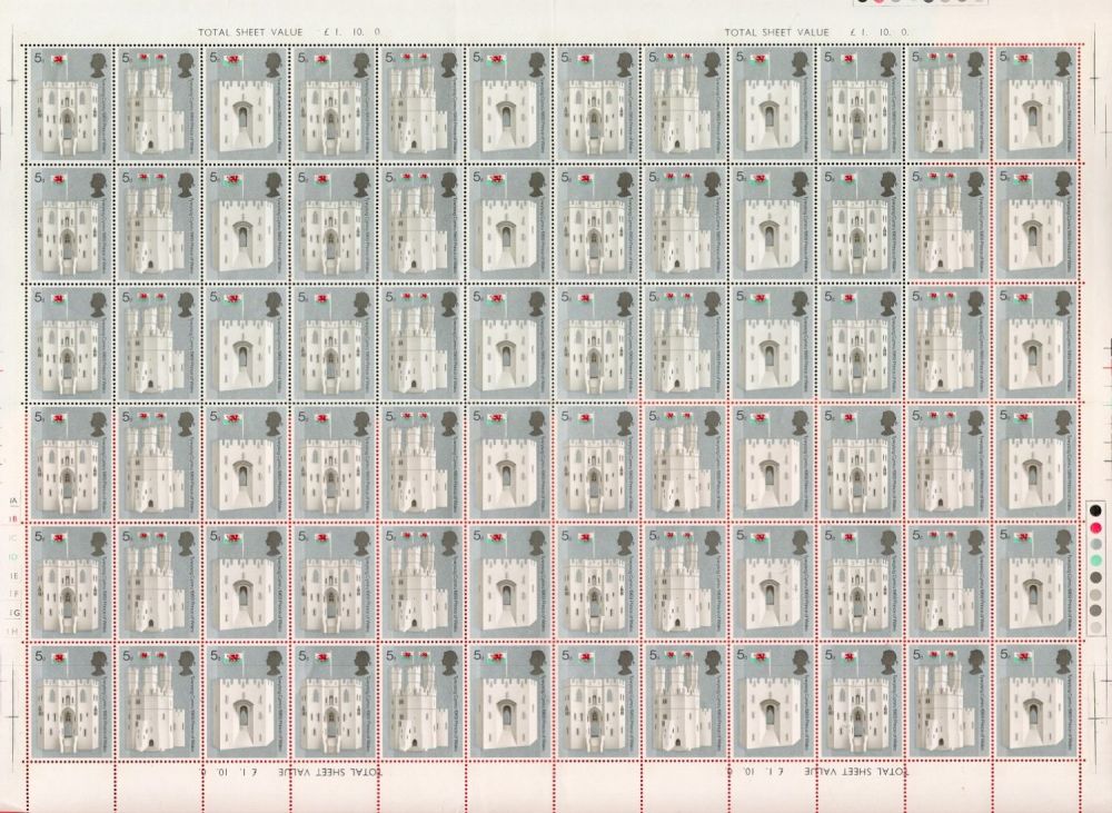 Lot 407: Complete Sheet of Mint Stamps £3.60 face value,...