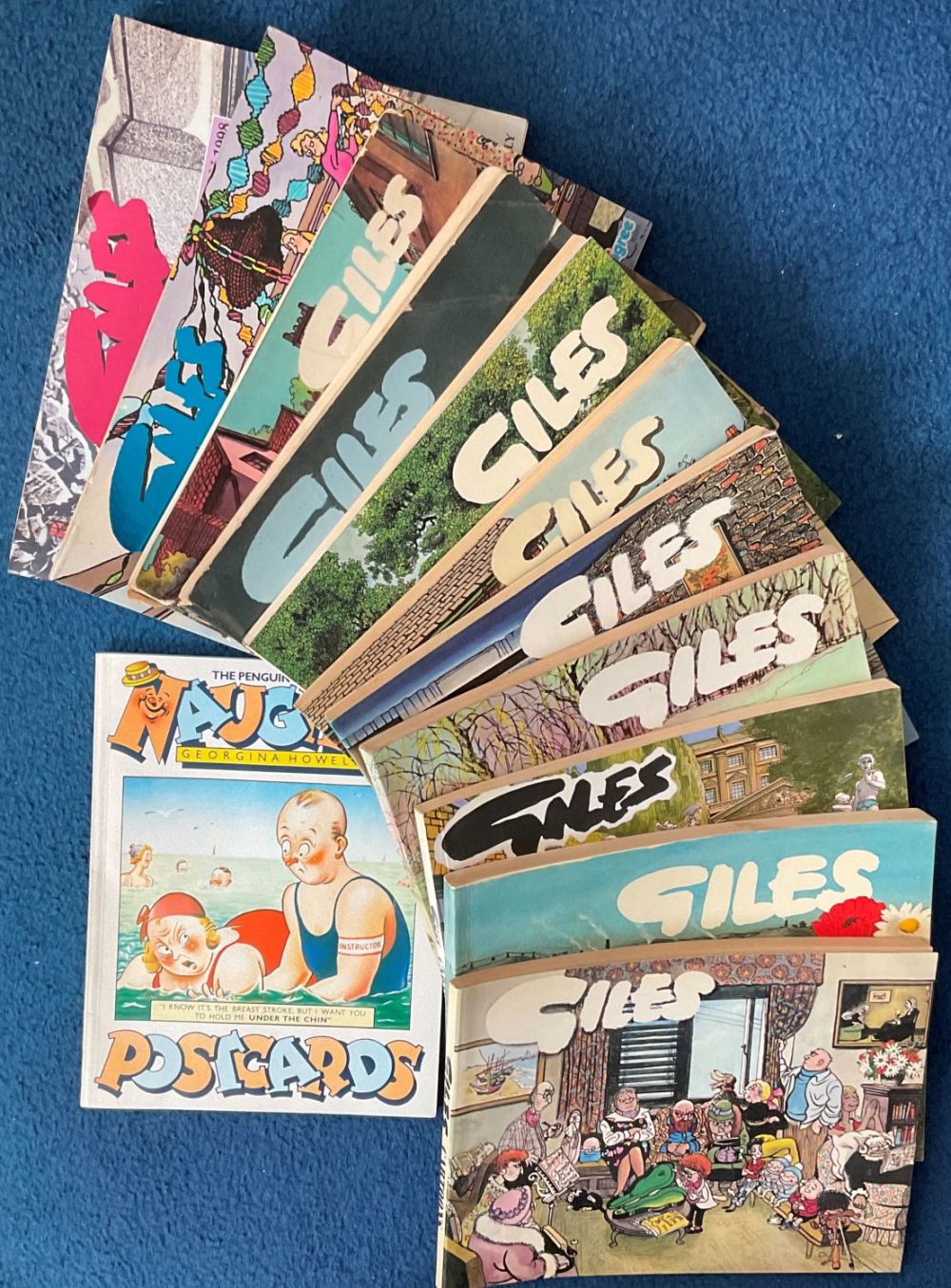 Lot 423: 11 x Giles Cartoon Books from the Daily...