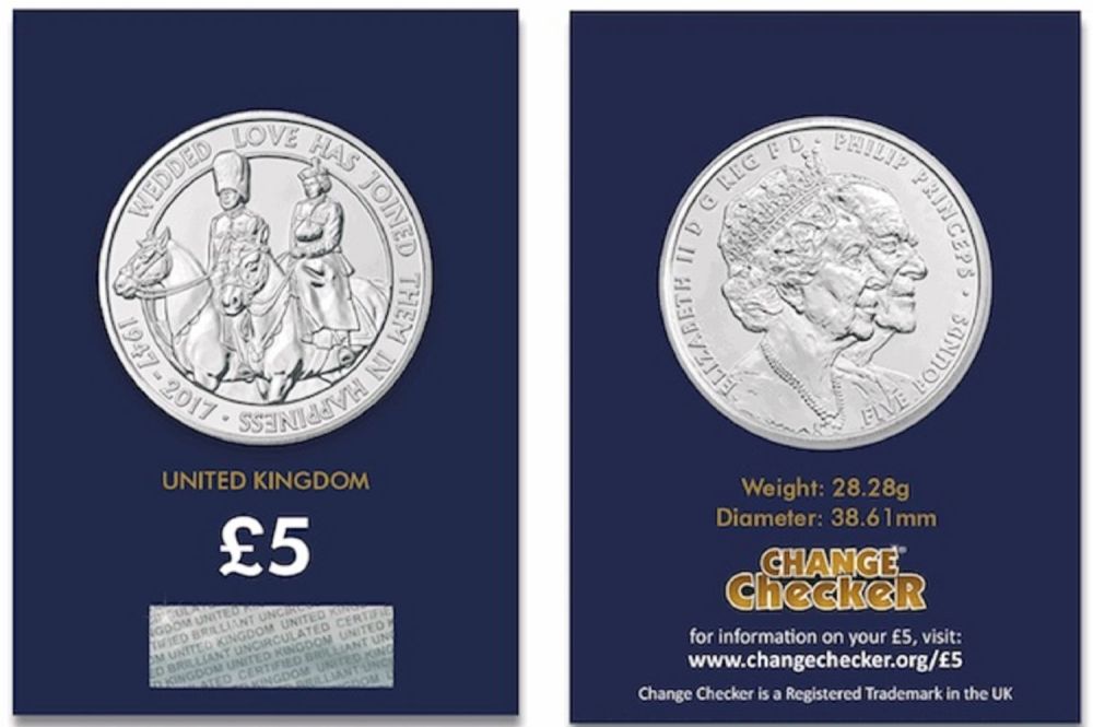 Lot 430: Royal Mint 2017 Platinum Wedding brilliant uncirculated UK...