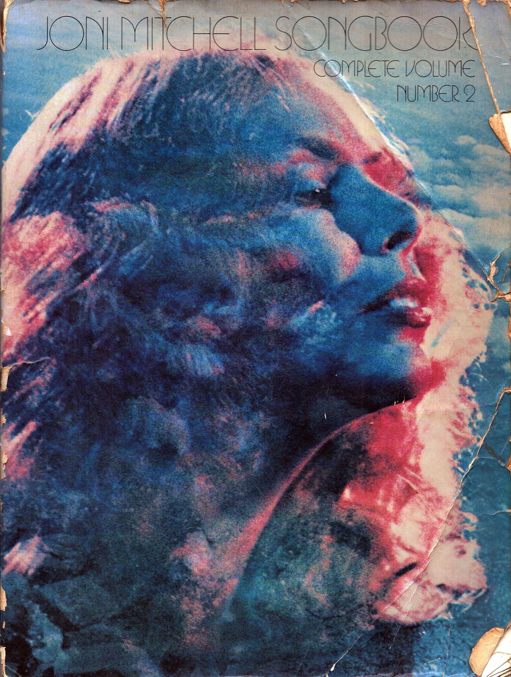 Lot 202: Joni Mitchell Songbook Complete Volume Number 2. Signs...