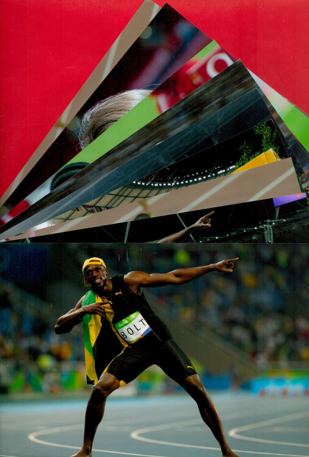 Lot 449: 9 x Athletics Photos Approx. Size 12 x...
