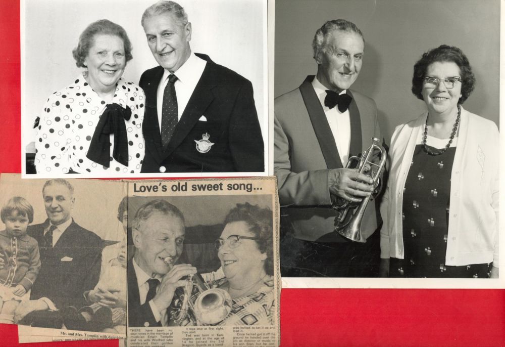 Lot 466: 2 x Photos plus Newspaper Cuttings of Edwin...