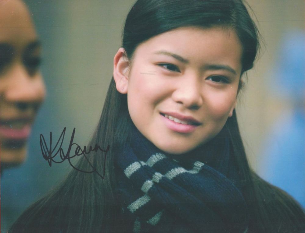 Lot 52: Katie Leung signed Cho Chang Harry Potter 10x8...