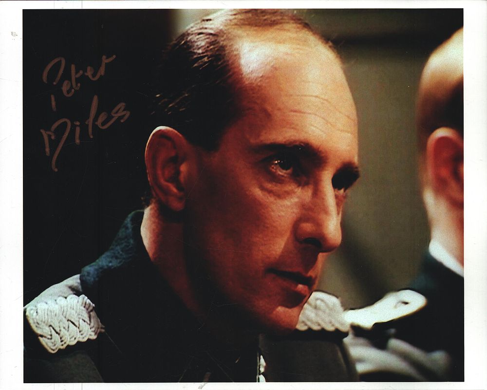 Lot 167: Peter Miles signed 10x8inch colour photo. Good condition....
