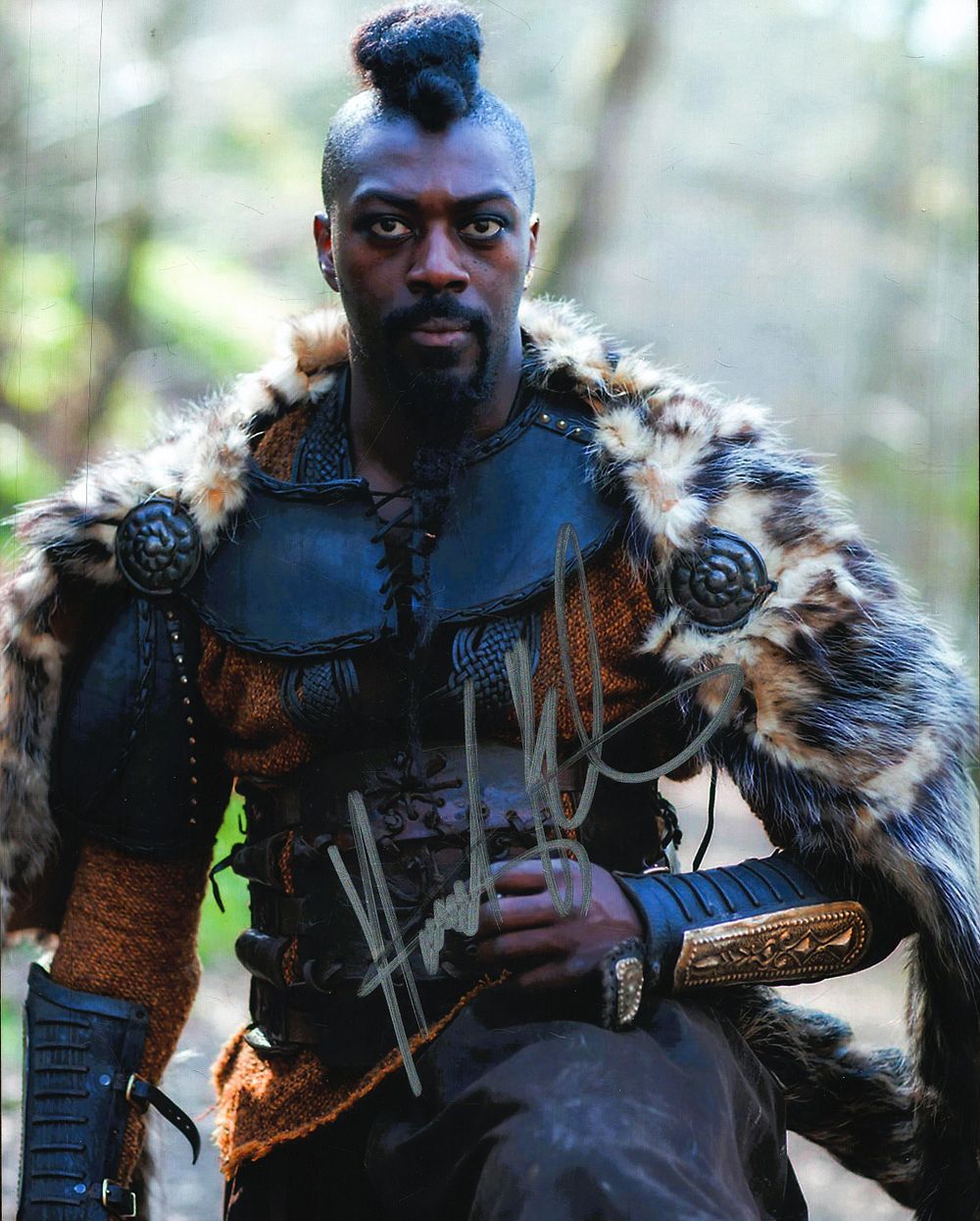 Lot 168: David Ajala signed 10x8inch colour photo. Good condition....
