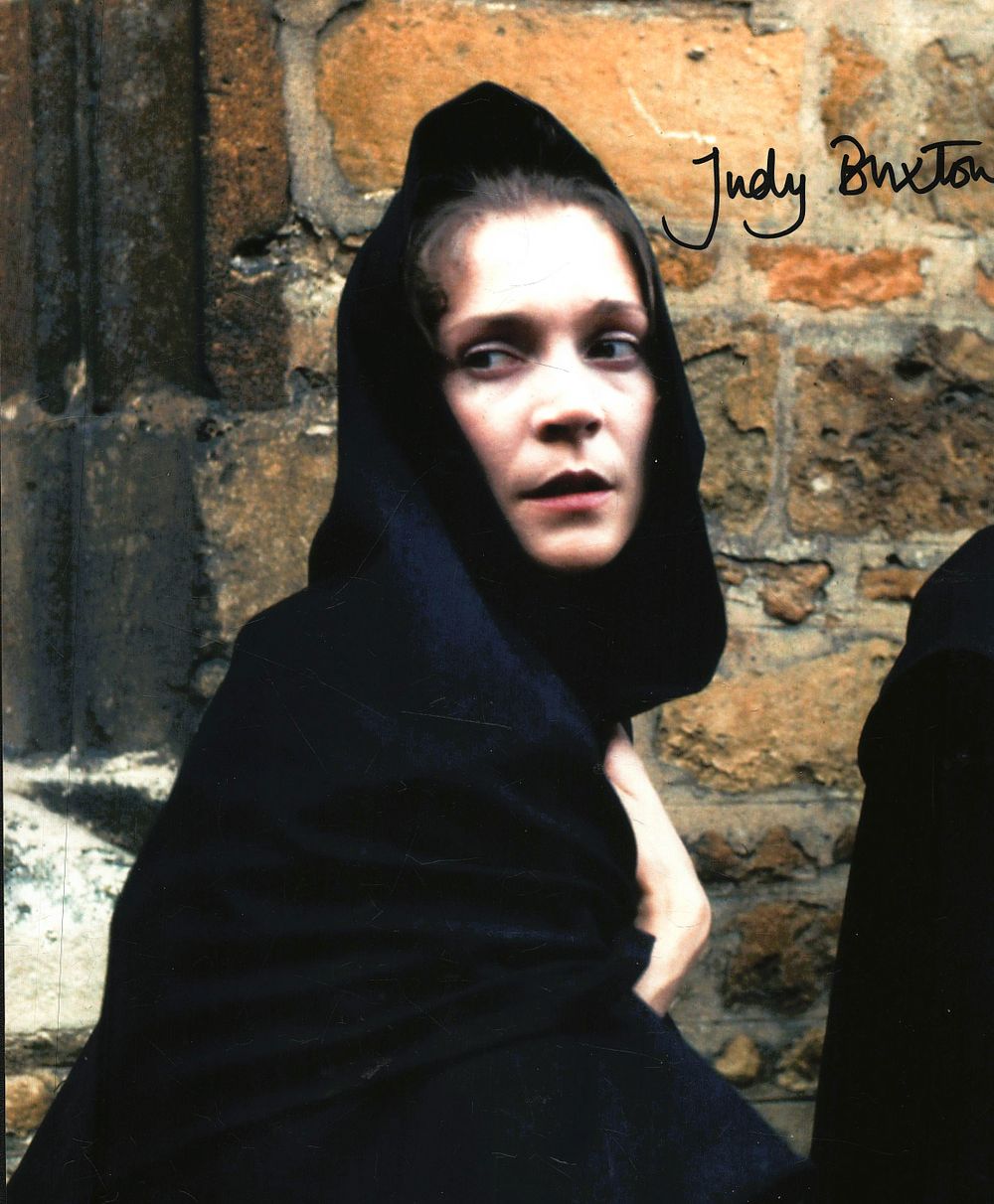 Lot 174: Judy Buxton signed 10x8inch colour photo. Good condition....