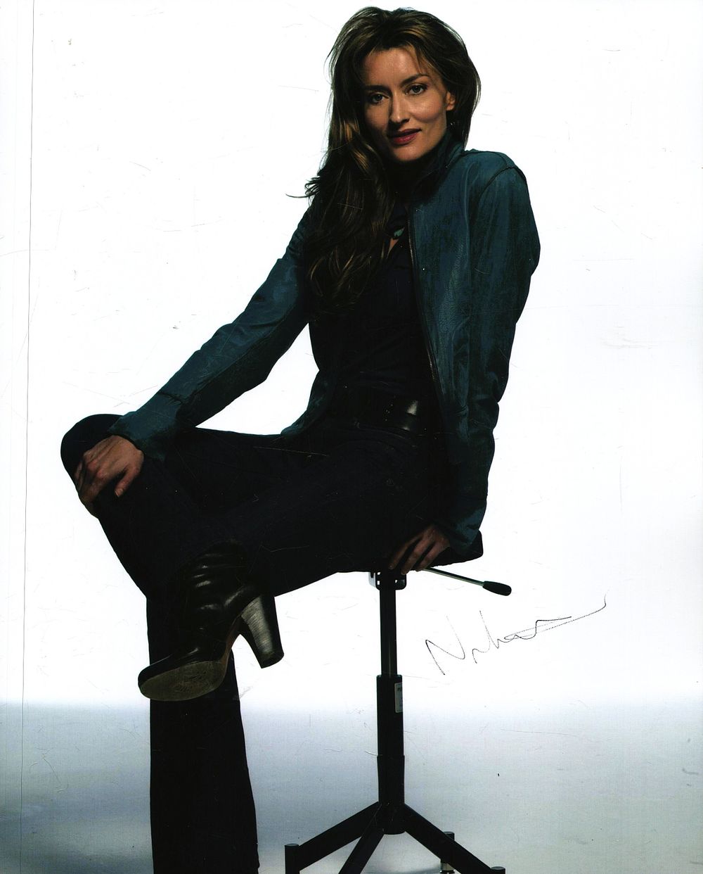 Lot 176: Natasha Mcelhone signed 10x8inch colour photo. Good condition....