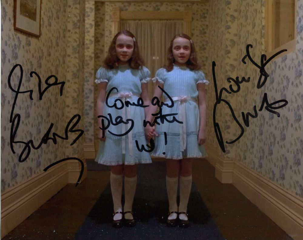 Lot 113: The Shining 8x10 horror movie photo signed by...