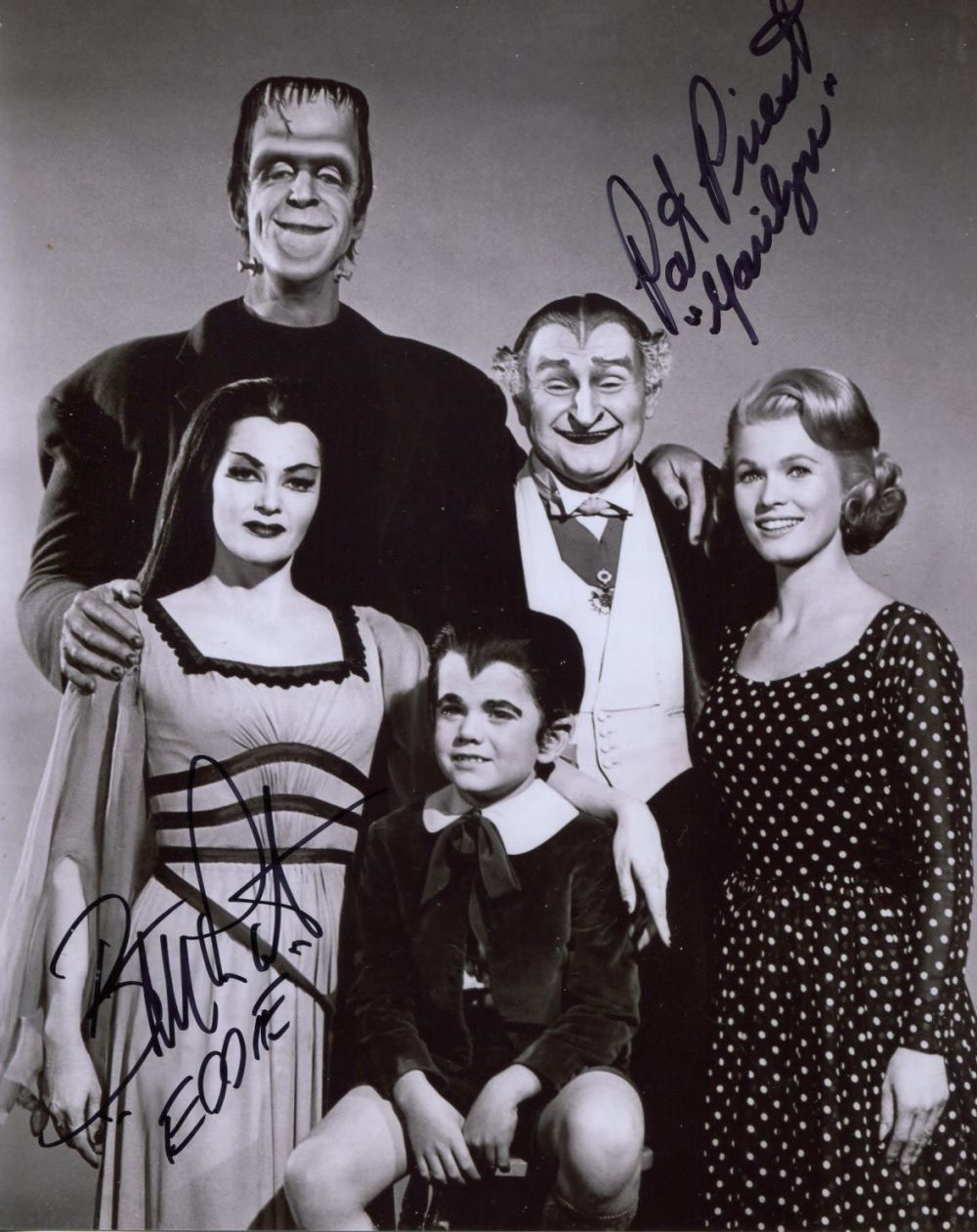 Lot 116: The Munsters 8x10 photo signed by Butch Patrick...