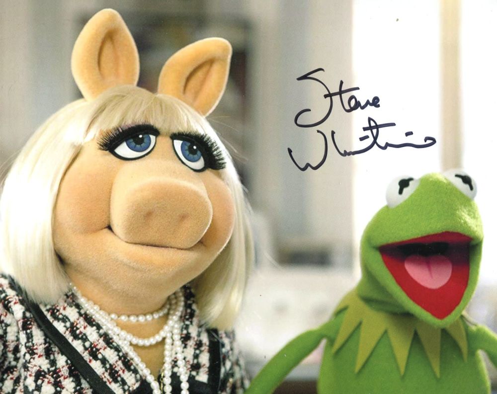 Lot 123: The Muppets 8x10 photo signed by the voice...