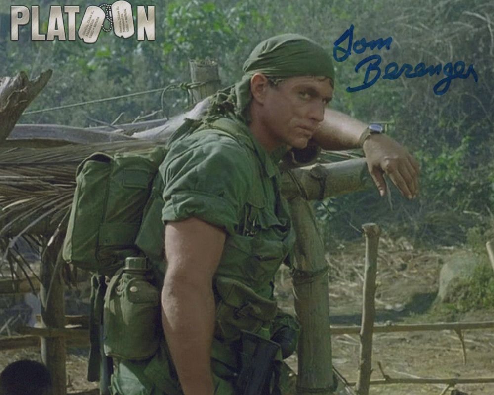Lot 131: Tom Berenger signed 8x10 photo from the award...