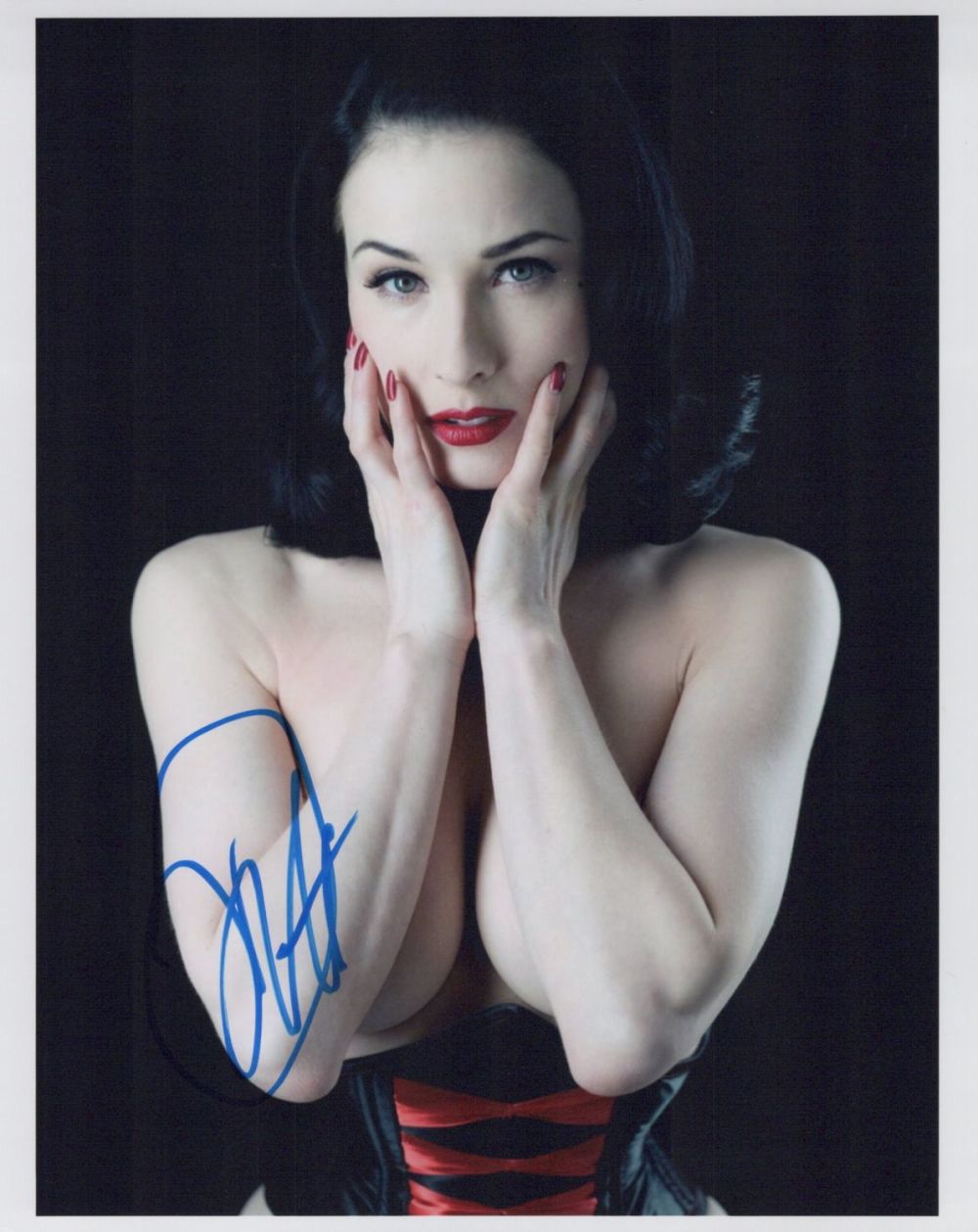 Lot 132: Dita Von Teese, the queen of Burlesque and...
