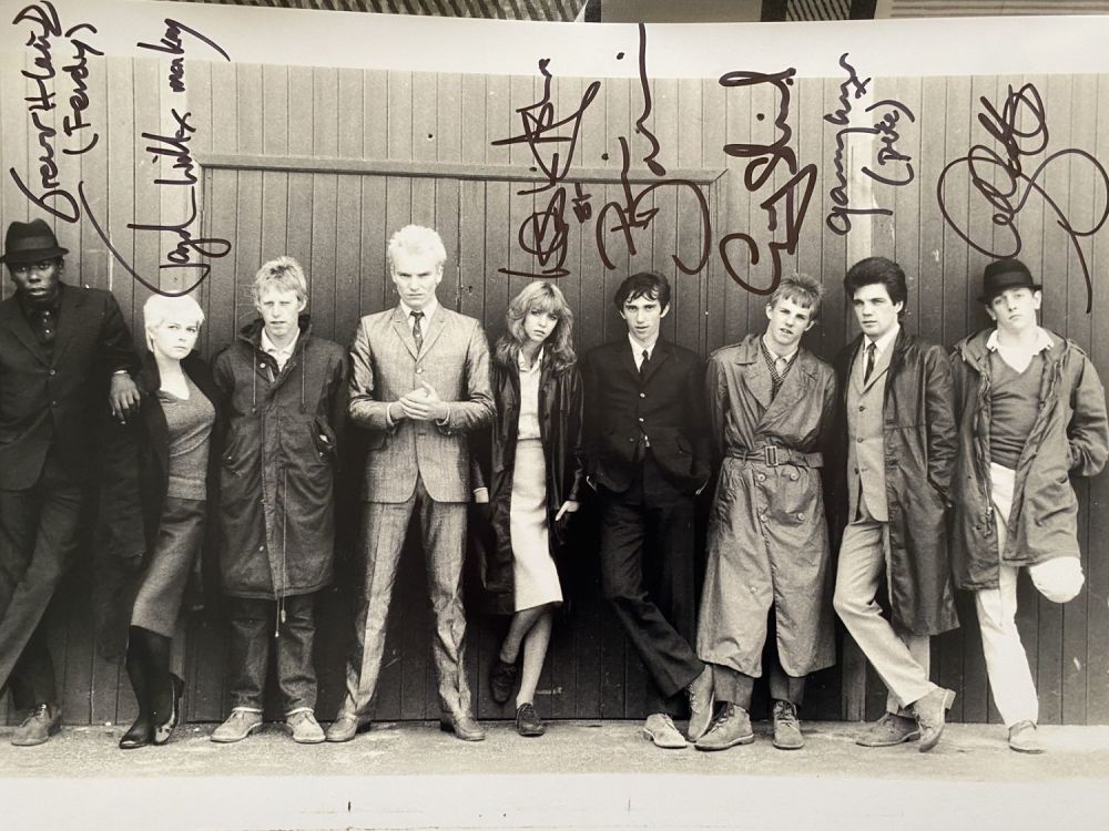 Lot 135: Quadrophenia movie cast 14x11 photo signed by SEVEN...