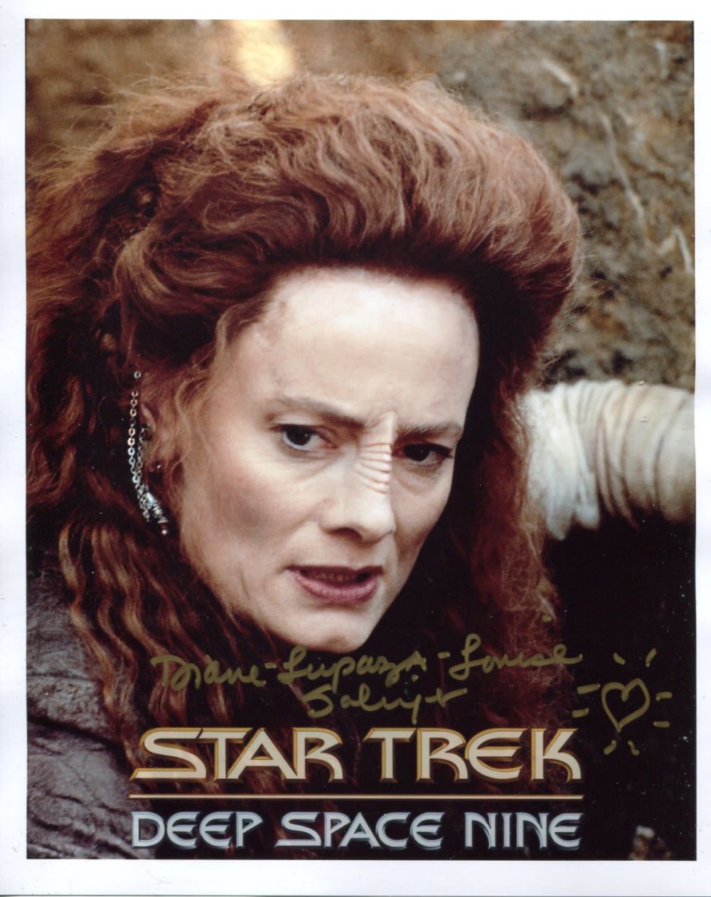 Lot 143: Star Trek Deep Space Nine 8x10 photo signed...
