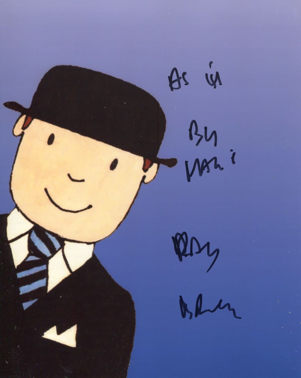 Lot 162: Mr Benn 8x10 photo from the children's TV...