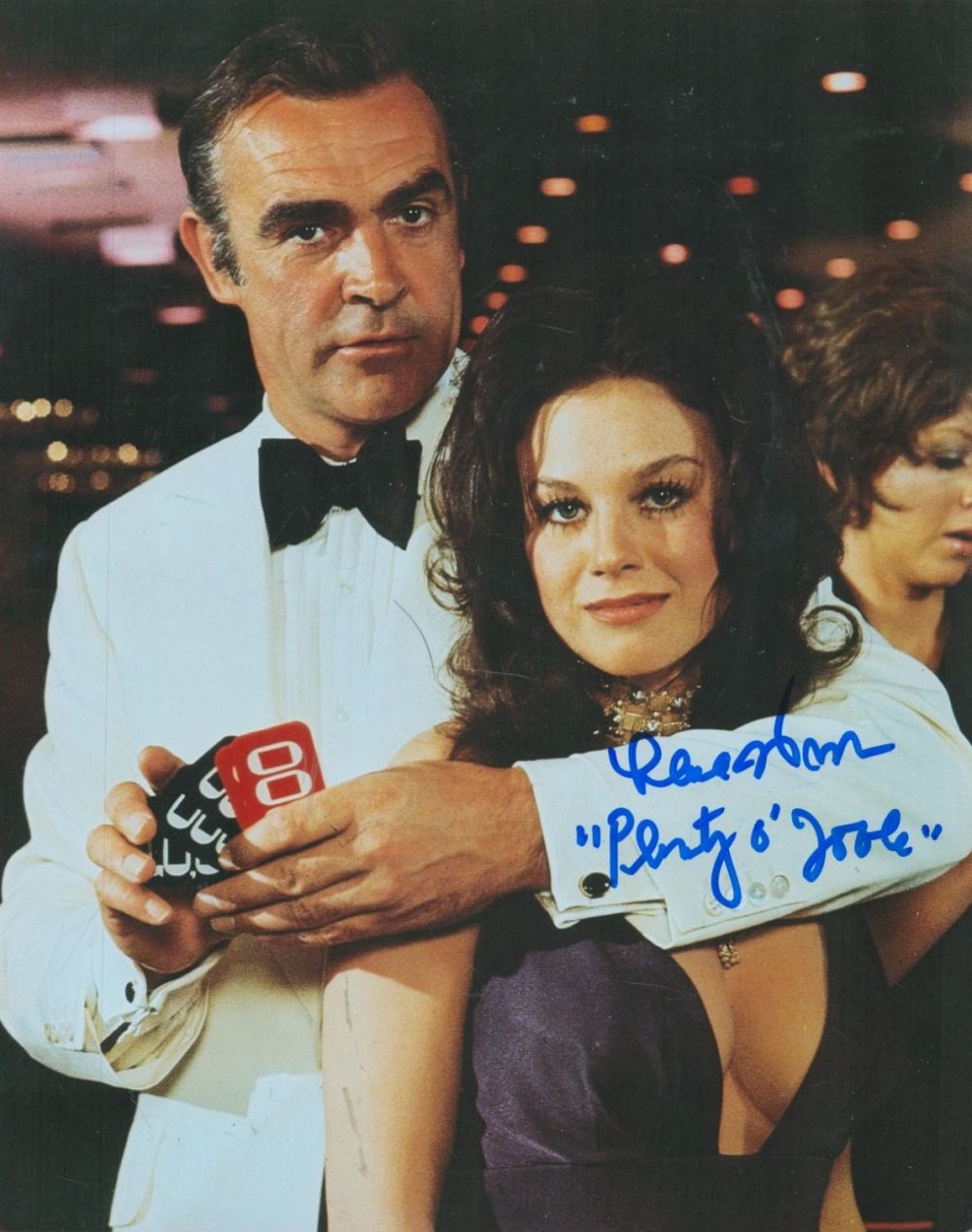 Lot 221: Lana Wood signed 10x8 colour photo pictured as...