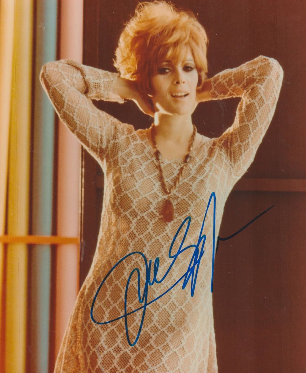 Lot 225: Jill St John signed 10x8 colour photo. Jill...