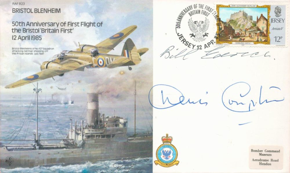 Lot 269: Bill Edrich and Dennis Compton signed 50TH Anniversary...