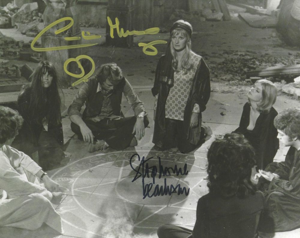 Lot 294: Caroline Munro and Stephanie Beacham rare Dracula AD...