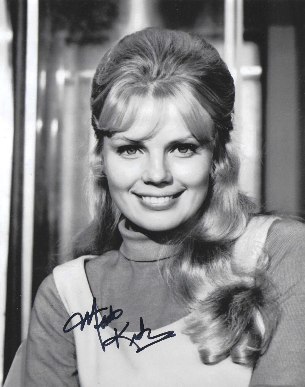 Lot 326: Marta Kristen signed Lost in Space 10x8 black...