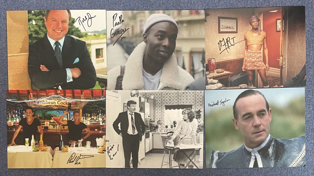 Lot 353: Actors Collection Of 11 Signed 8x10 And 8x12...