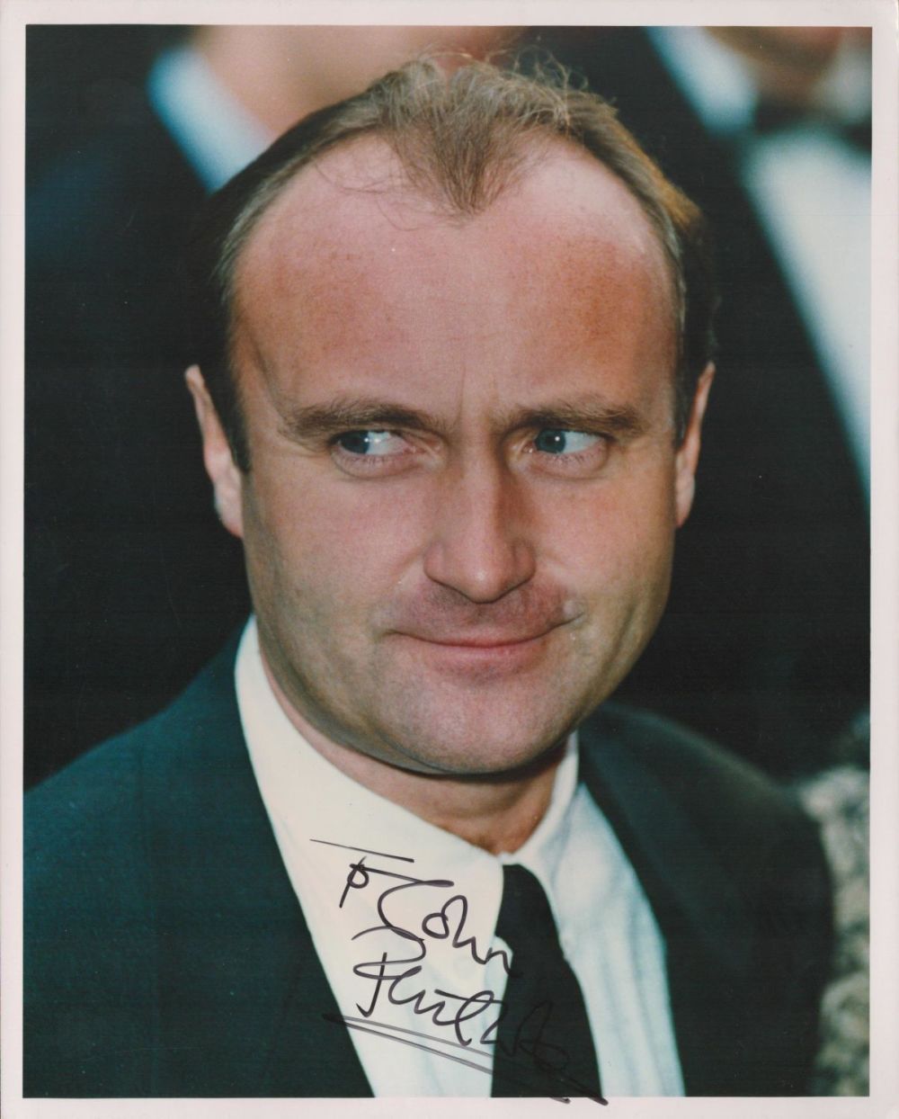 Lot 354: Phil Collins Genesis Singer Signed 1993 8x10 Press...