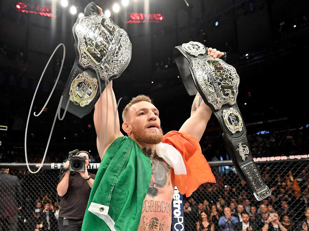 Lot 386: Conor Mcgregor Ufc Fighter. Lovely Authentic Signed Photo...