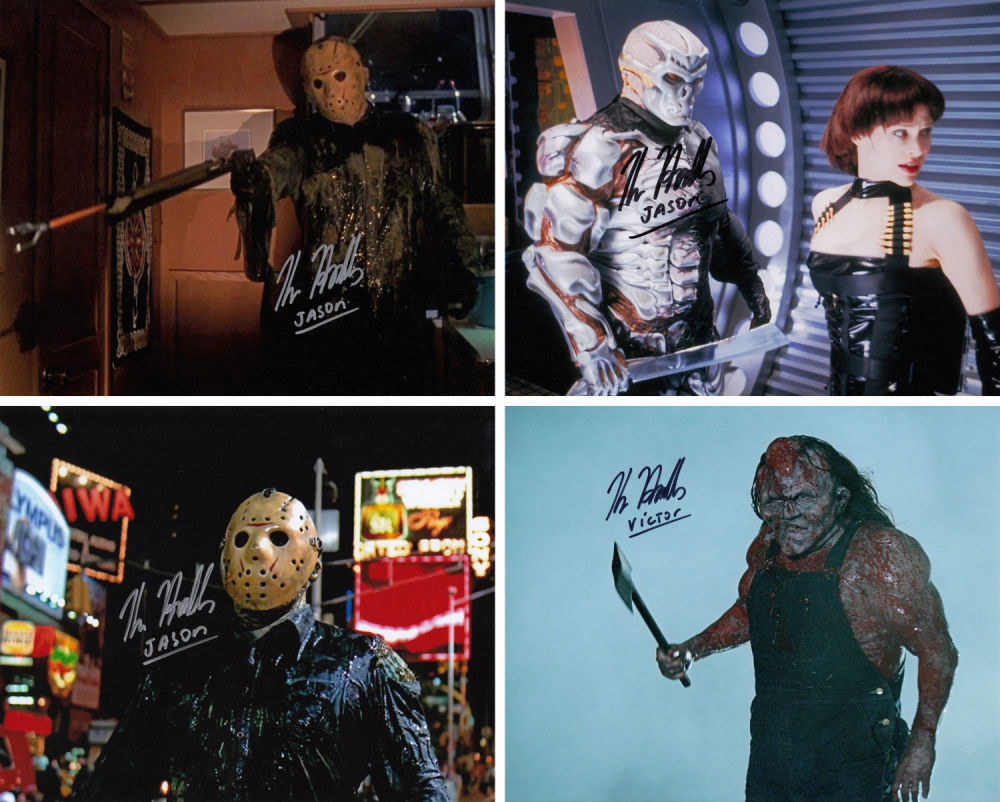 Lot 389: Blowout Sale! Lot of 4 Kane Hodder hand...