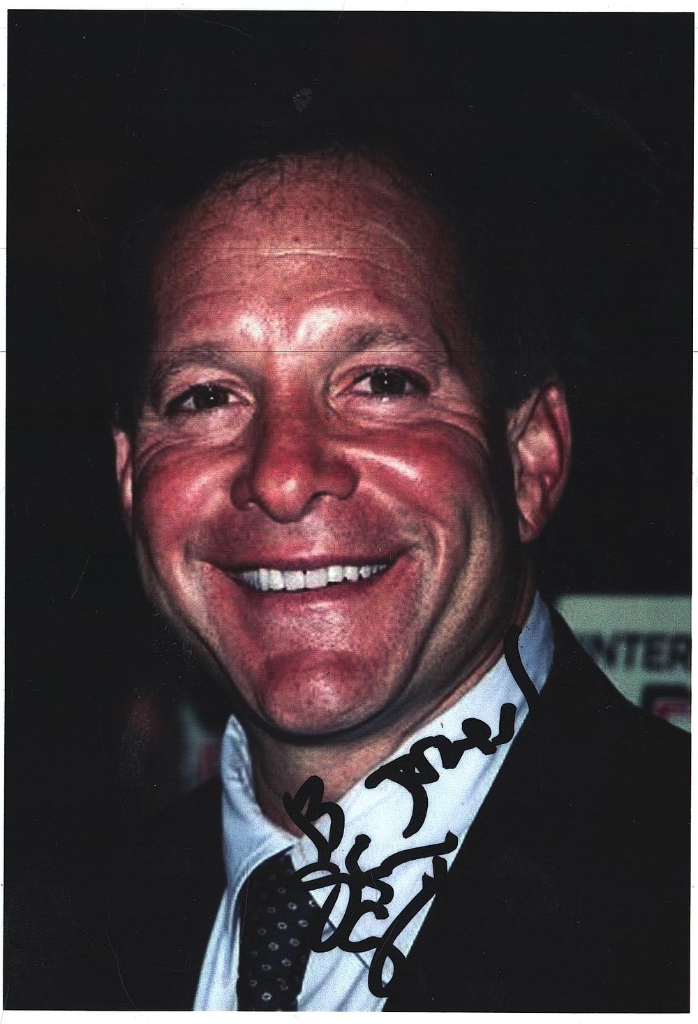 Lot 267: Steve Guttenberg signed 6x4inch colour photo. Good condition....