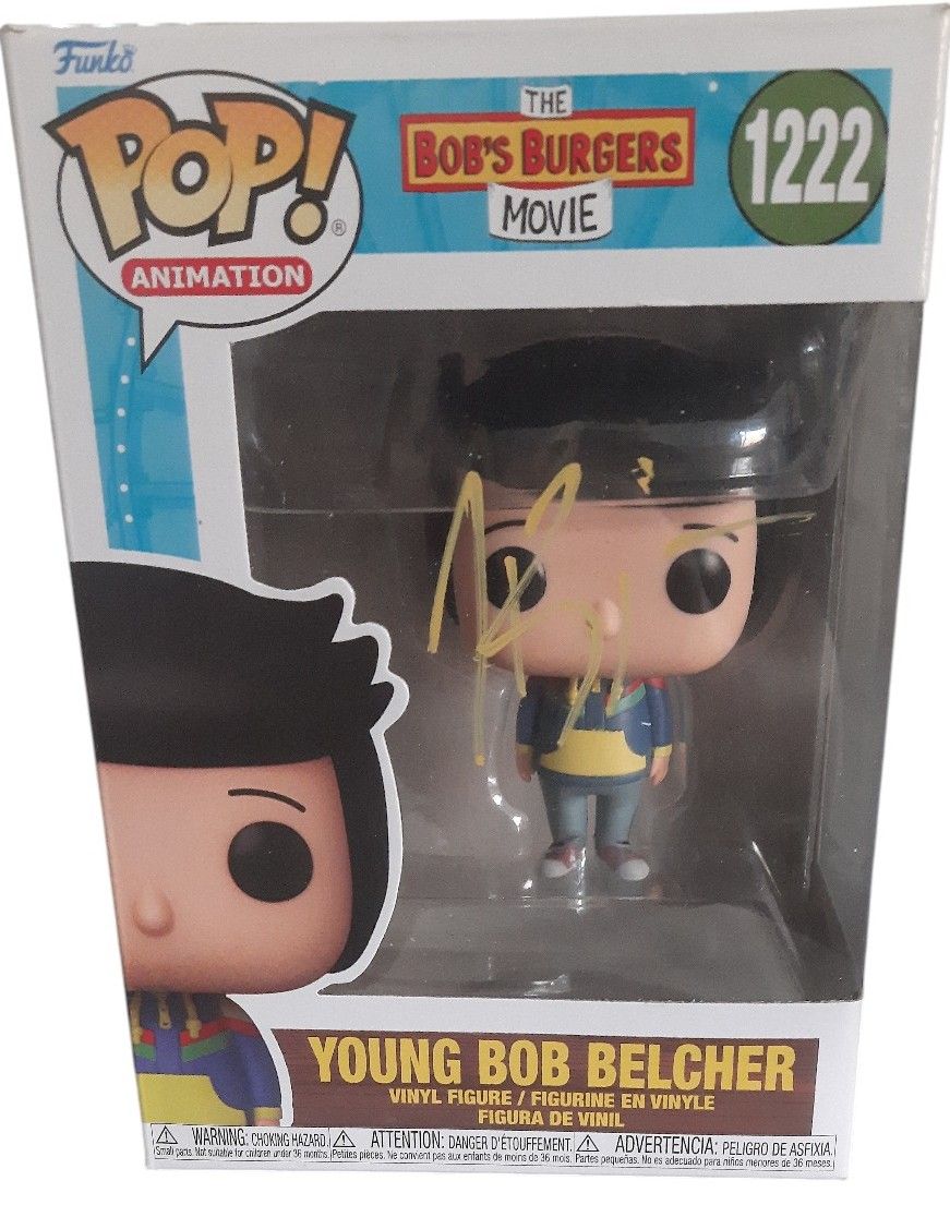 Lot 602: H. Jon Benjamin signed Funko Pop Animation The...