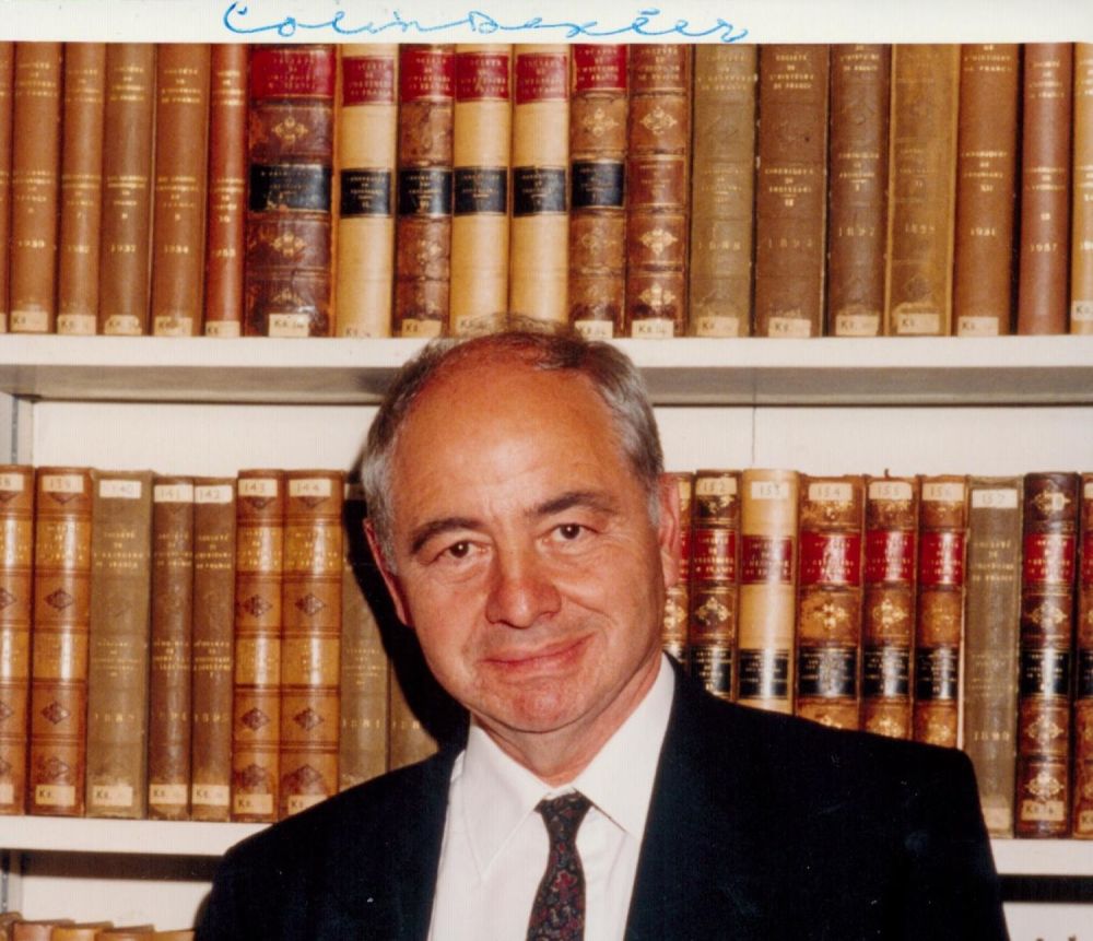 Lot 180: English Crime Writer Colin Dexter OBE Signed 4x4...