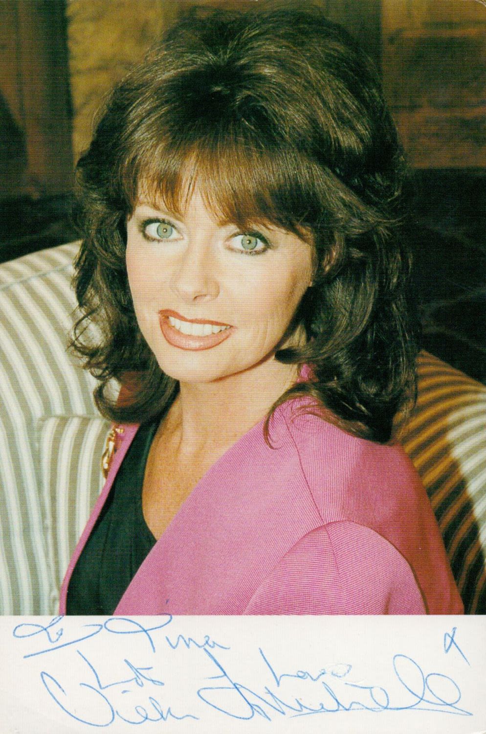 Lot 229: Allo Allo Actress Vicki Michelle (Yvette Carte-Blanche) Signed...