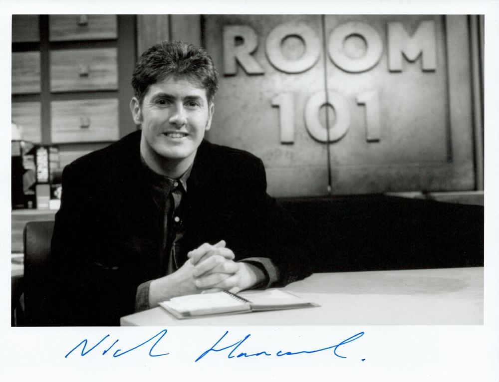 Lot 247: English actor and television presenter Nick Hancock Signed...