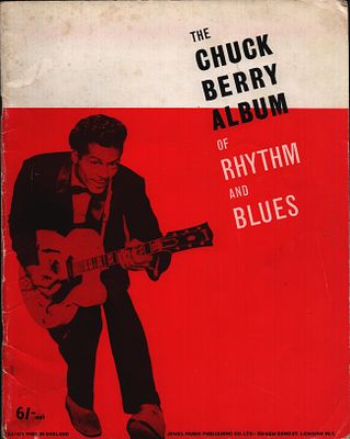 Chuck Berry vintage Rhythm and Blues music score booklet. Good condition. All autographs come