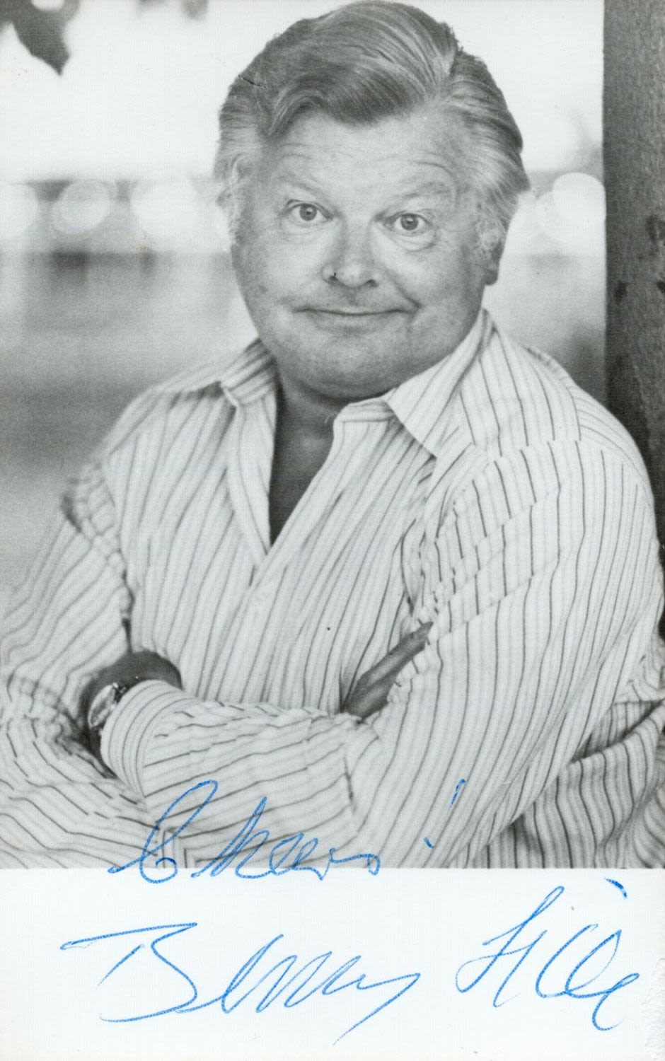 Lot 262: English actor, comedian, singer and writer Benny Hill...