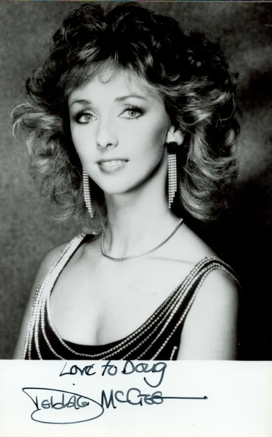 Lot 271: English Radio and TV Presenter Debbie Mcgee Signed...