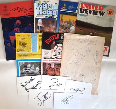 Sport signed collection. Jimmy Armfield, Sebastian Coe, Frank Stapleton, Brazilian Footballers