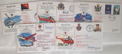 Military Signd FDC Collection. Air Commodore Sir Archibald Winskill CBE, Group Captain M.V.P.H.