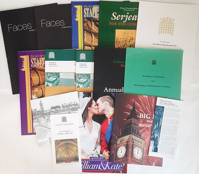 Political Collection. House of Commons Members Dining Room menu 2002, The Speaker of The House