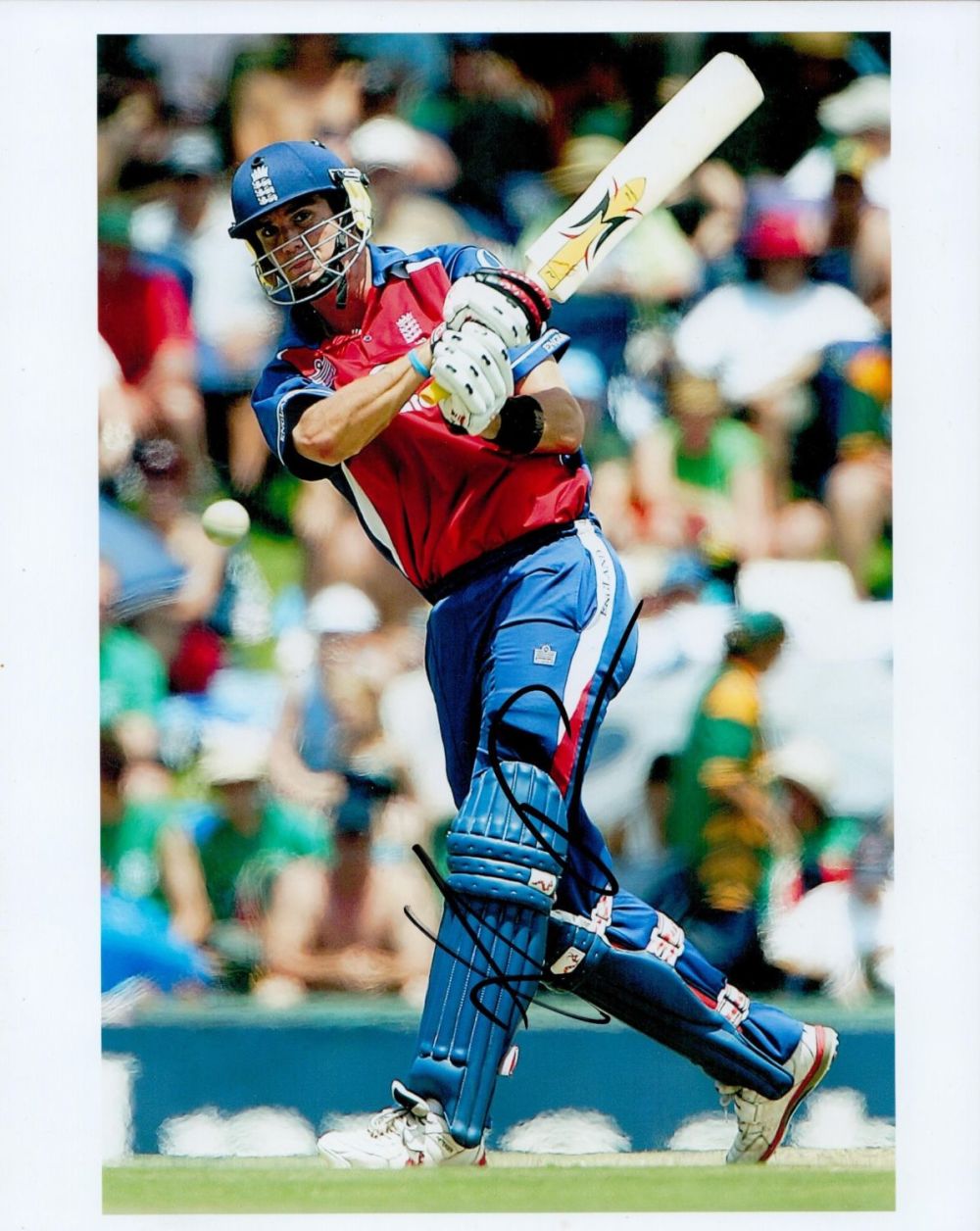Lot 297: Cricket, Kevin Pietersen signed 10x8 colour photograph. Pietersen...