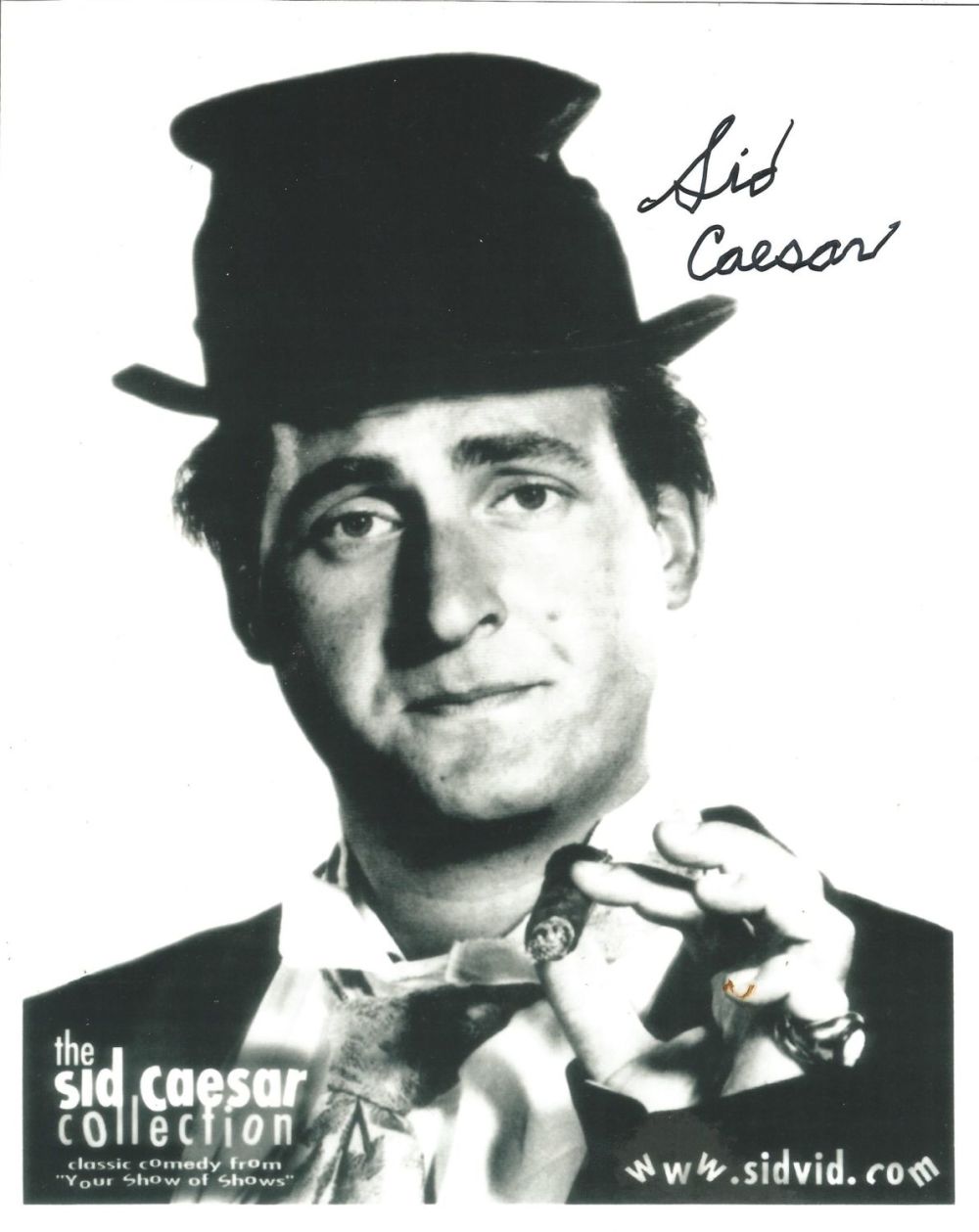 Lot 311: Comedian Sid Caesar signed 10x8 promotional photo. Isaac...