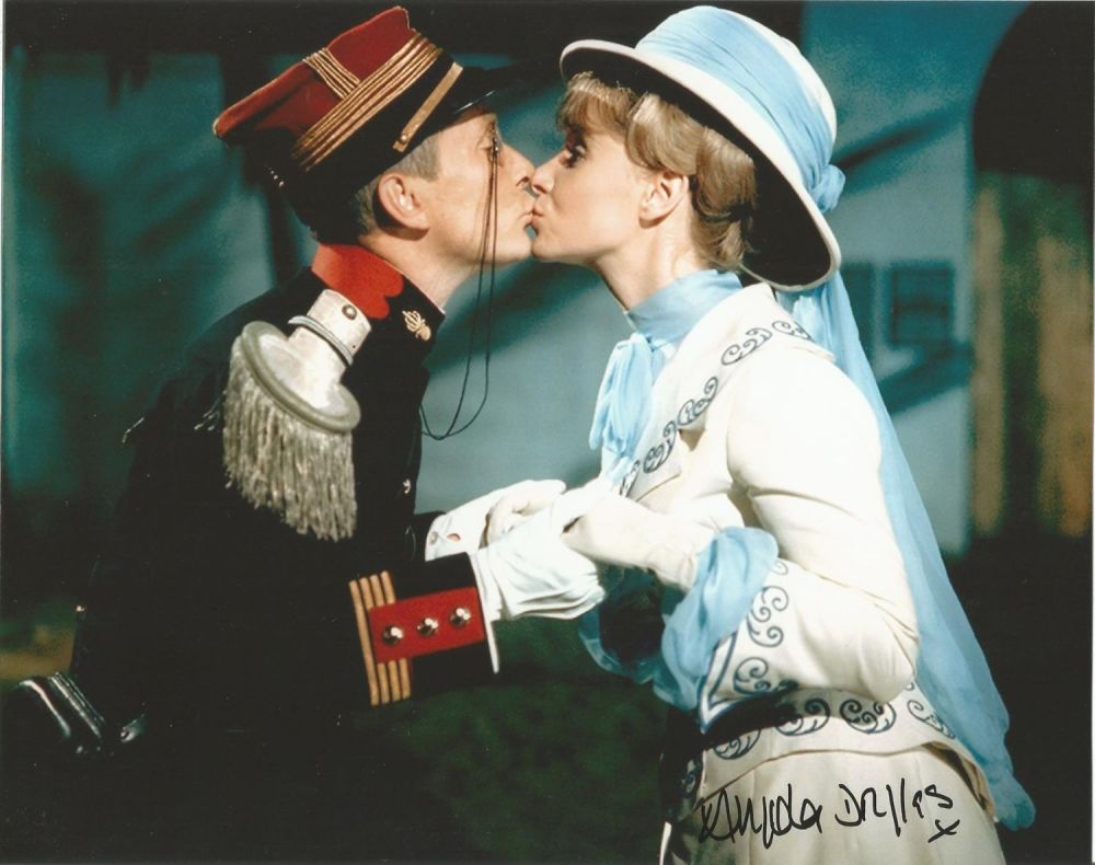 Lot 319: Actress Angela Douglas signed 10x8 colour photo. Angela...