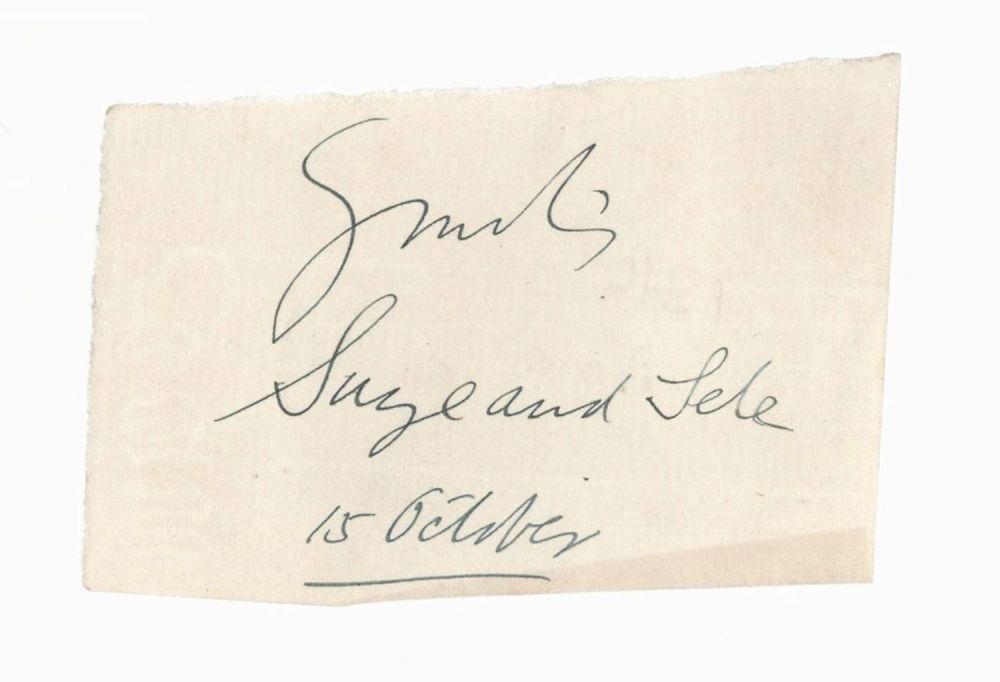 Lot 388: Geoffrey Cecil Twisleton-Wykeham-Fiennes, 18th Baron Saye and Sele...