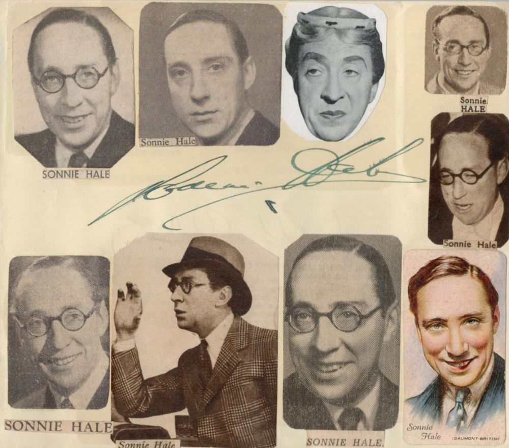 Lot 404: Sonnie Hale signed 6x5 album page. John Robert...