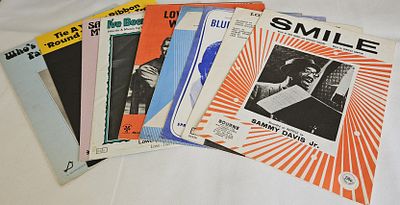 Music Sheet Collection. Sammy Davies jr. David and Jonathan, Because They`re Young, Guy Darrell